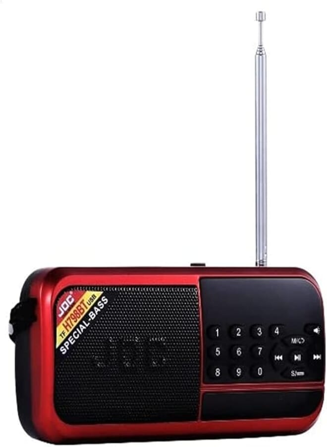 Joc Radio Joke Digital Portable Radio {Supports Bluetooth } : H798BT